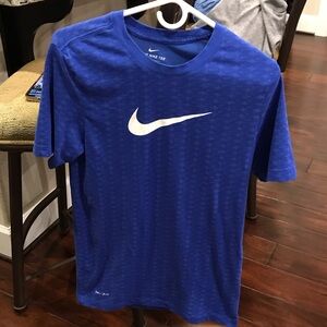 Nike Men's Short Sleeve Tee in Blue